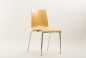 Preview: Schalenstuhl mit Chromgestell Modell ST-80-Andi ohne Polster