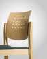 Preview: Kirchenstuhl Linea 120 S-01, mit Sitzpolster