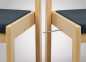 Preview: Gemeindestuhl Classica 113 B-01, mit Sitzpolster