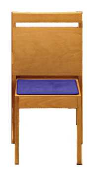 Preview: Kirchenbankstuhl Santa 116-S-01