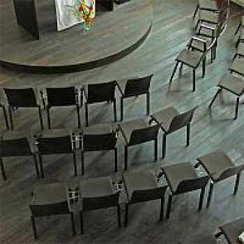 Kirchenstuhl SCALA 165A-02, mit Armlehne