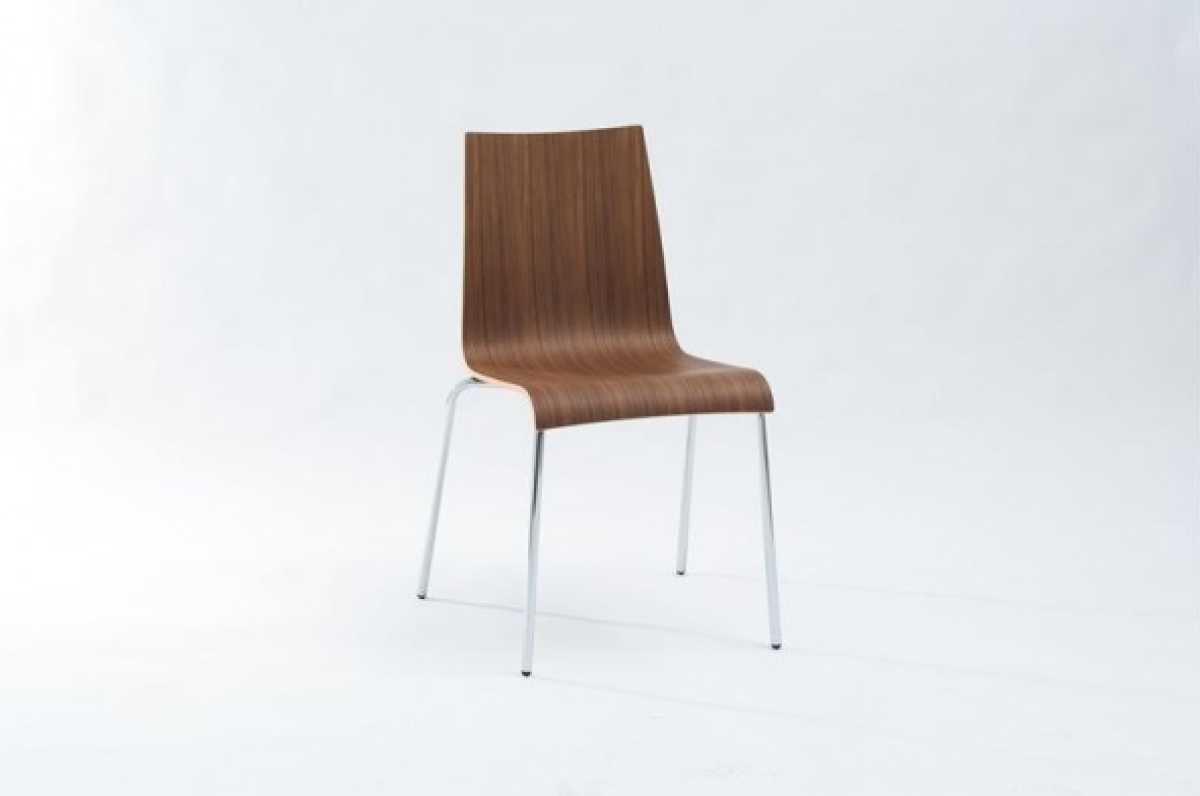 Schalenstuhl mit Chromgestell Modell ST-80-Andi ohne Polster