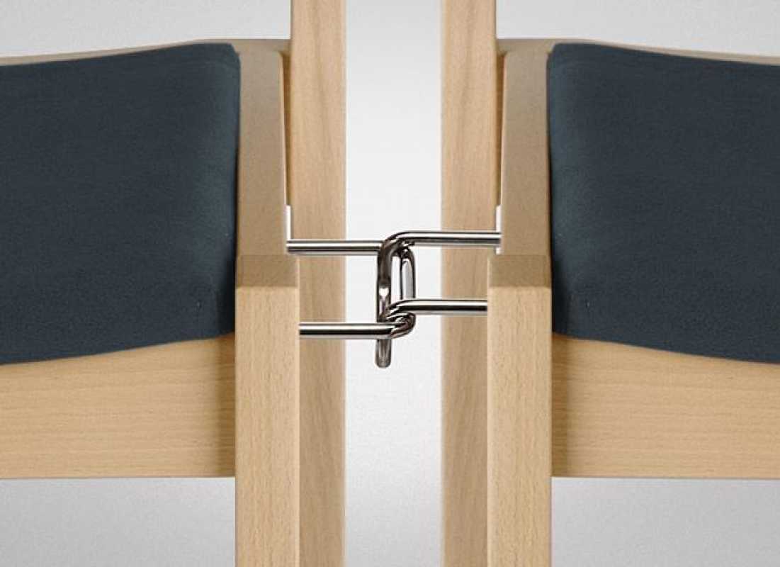 Gemeindestuhl Classica 113 S-01, mit Sitzpolster