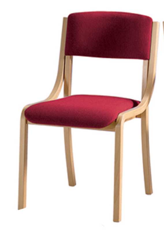 Schichtholzstapelstuhl JAN, Gemeindestuhl