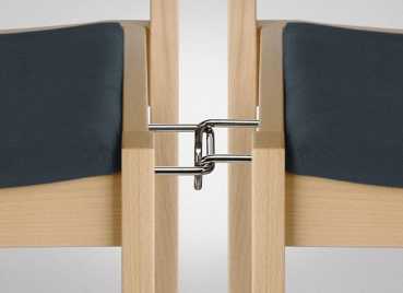 Gemeindestuhl Classica 113 S-08, Sitz- und Rückenpolsterung