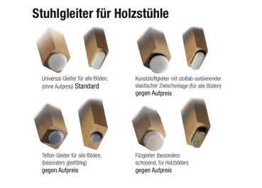 Schichtholzstapelstuhl Gestelle Meta 160A LA-02, mit Lordosenstütze und SRP