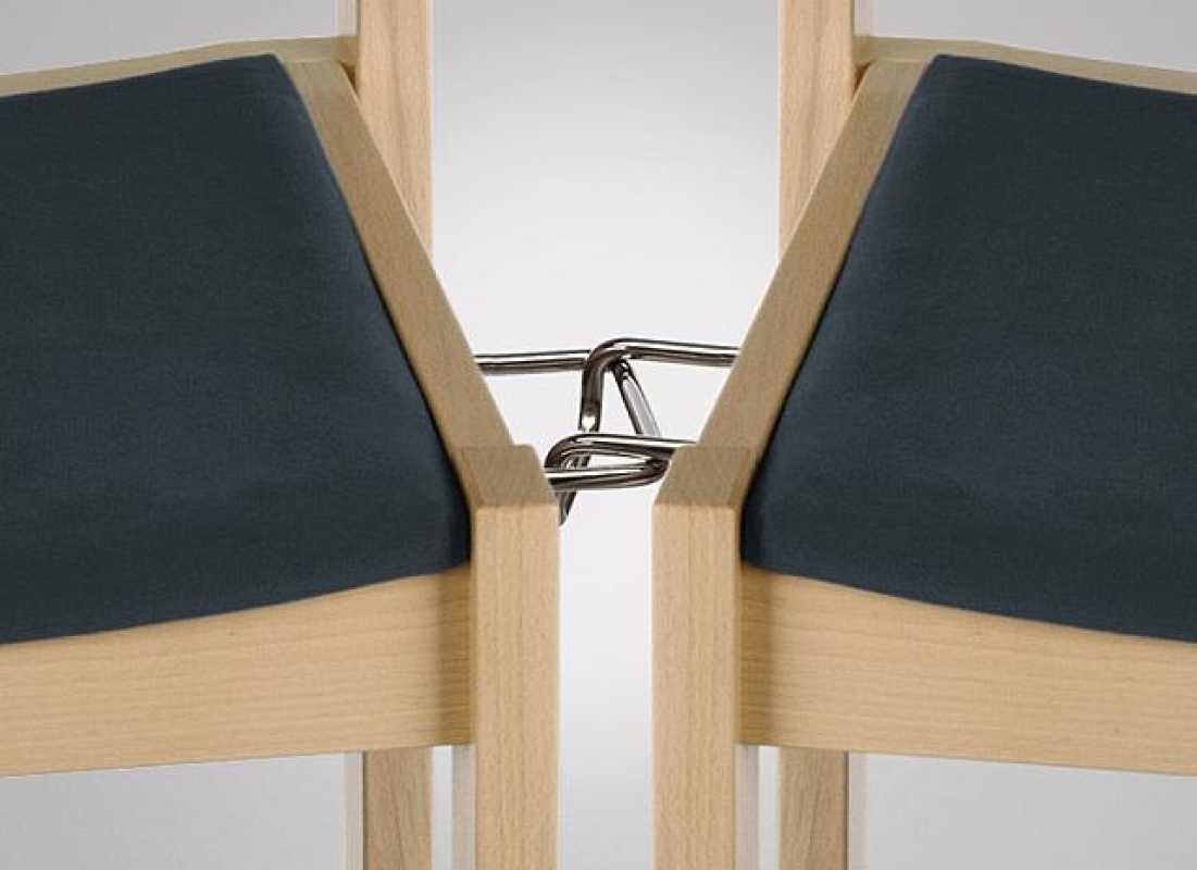 Gemeindestuhl Classica 113 S-08, Sitz- und Rückenpolsterung