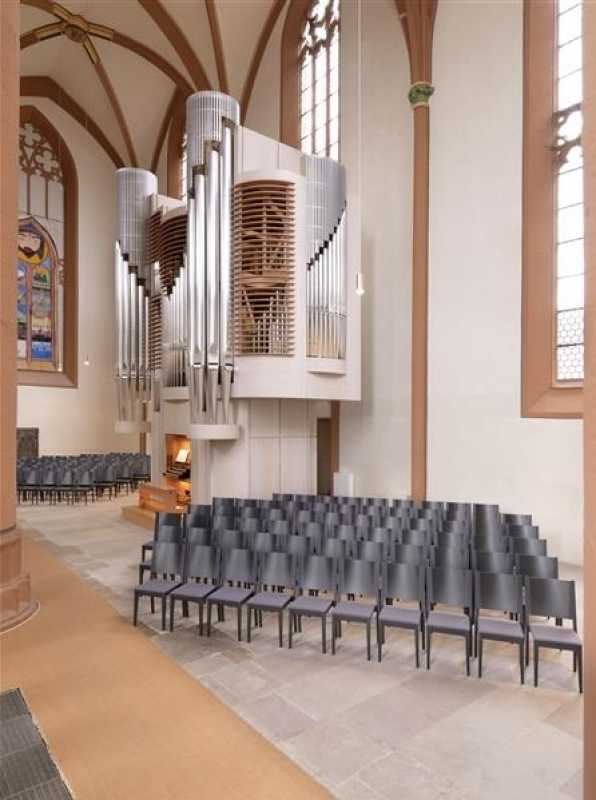 Kirchenstuhl mit exklusiven Design, Designstuhl Lucas 1530